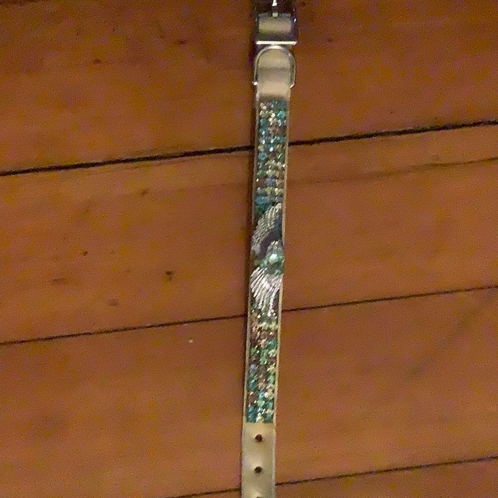 Angel collar for dogs 🐶 w/ blue and pink ✨ sparkles ✨